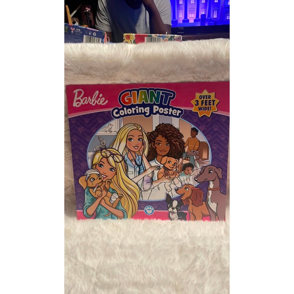 Barbie Giant Coloring Poster